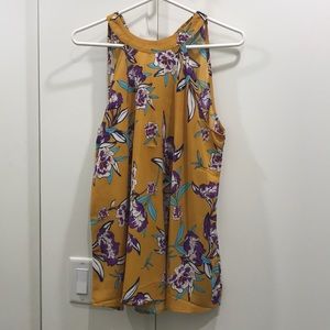 Staccato Mustard Floral Blouse